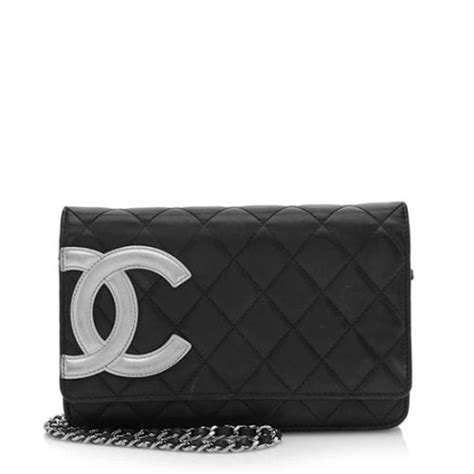 chanel ligne cambon wallet on chain|Chanel Cambon Wallet On Chain .